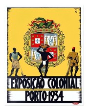 Affiche vintage Exposição