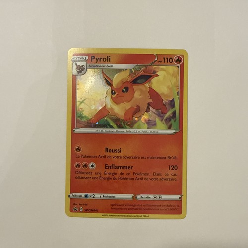 Carte pokémon holo pyroli - carte,