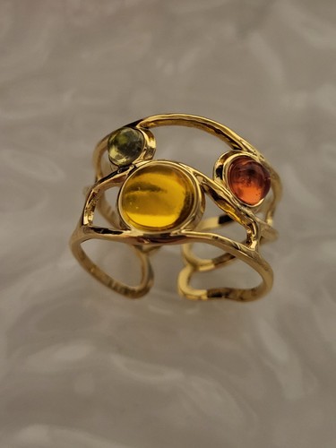 Bague ouverte acier inoxydable