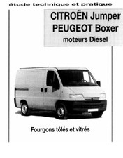 rta revue technique manuel atelier réparation entretien etude mta peugeot boxer