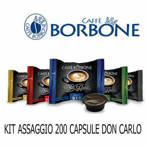 Kit 200 capsule - kit, borbone