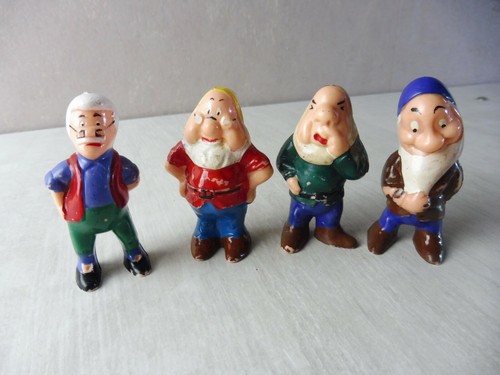 Lot anciennes figurines walt - lot, d'anciennes