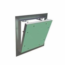 Trappe Placo Cadre Aluminium Avec Fermoir à Déclenchement Magnétique 30x30 CM