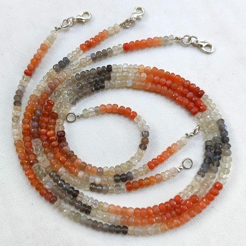 Colliers perles rondelles - colliers,