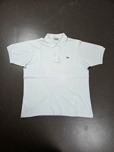 Polo vintage lacoste blanc - polo,