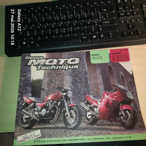 Rtm 107 honda cbr1100 - honda, xx