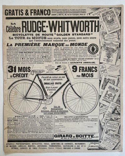 Affiche publicitaire vintage