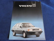 catalogue depliant volvo 340 /