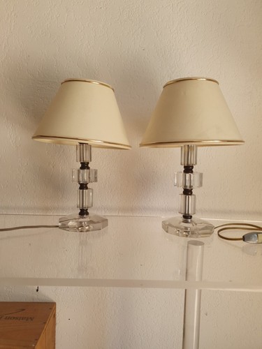 Jolie paire lampe - lampe, chevet