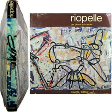 Jean-Paul Riopelle signes mêlés 1972 Pierre Schneider Maeght 1 lithographie