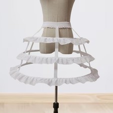 Jupon léger à volants pour