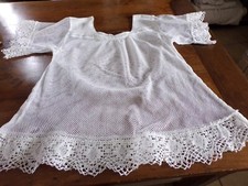Haut Surplis ancien en Filet