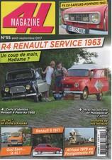 4L MAGAZINE 55 R4 FOURGONNETTE