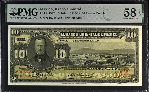 M461c mexico banco oriental - m461c,