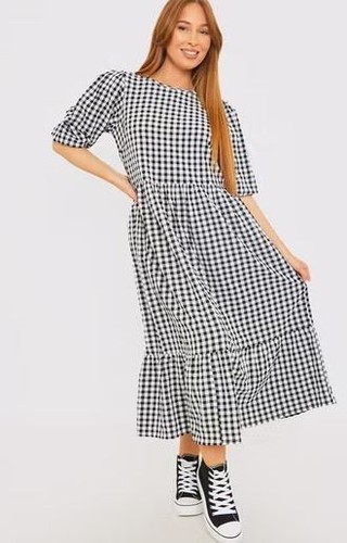 Robe longue style the - mi-longue, in