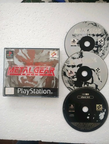 Jeu sony ps1 metal gear - jeu,