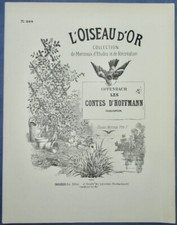 JACQUES OFFENBACH PARTITION