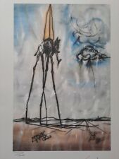 Lithographie signée à la