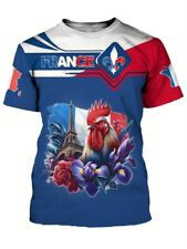 MAILLOT FOOT FRANCE Taille XXL, motif humour recto verso, tissu synthétique