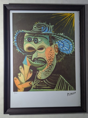 Tableau lithographie pablo - -,