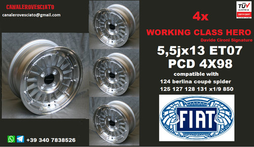 Jantes pouces 4x98 fiat - 4,