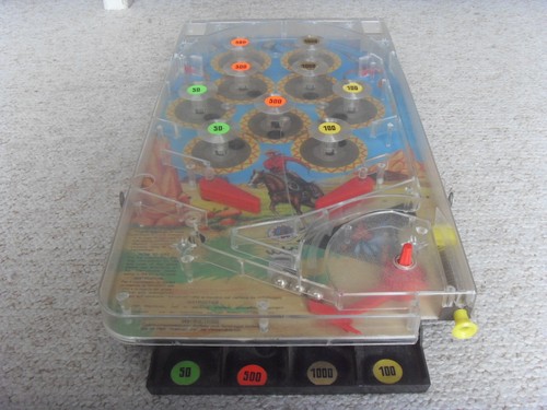 Ancien flipper trous jeu - ancien, à