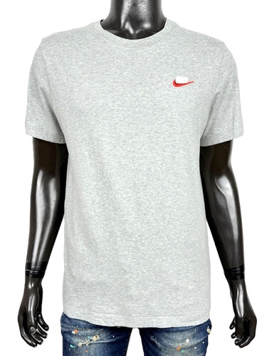 Nike shirt homme gris logo - homme,