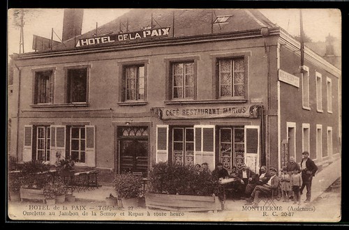 Cpa monthermé ardennes - cpa,