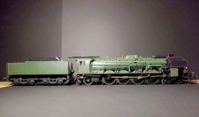 Locomotive 241 P à vapeur SNCF en laiton  echelle O