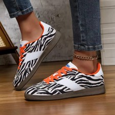 Baskets Animalières Zèbre Et