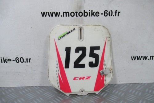 Plaque avant dirt bike crz - dirt,