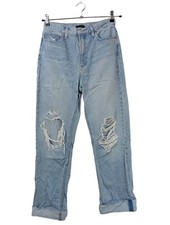 UNIQLO Jeans taille haute Dames Jeans T EU 36 bleu style décontracté