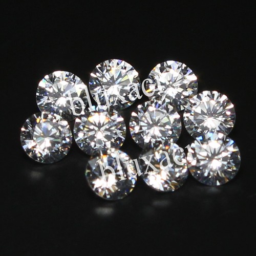 Diamant blanc rond naturel