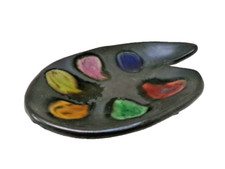 Vide poche en céramique " Palette "