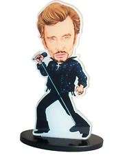 figurine 2D johnny hallyday