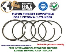 Jeu de bagues de piston 92 mm