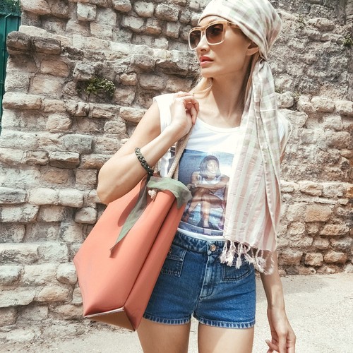 Cabas italien femme chic - , cuir