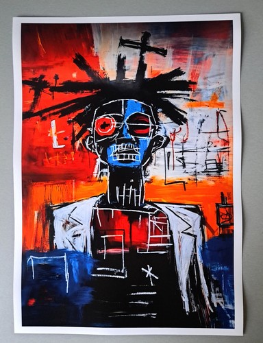 Basquiat homme affiche - homme,