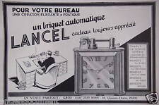 PUBLICITÉ 1930 UN BRIQUET
