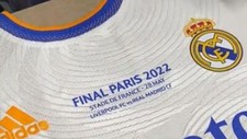 Ecriture détail match officiel finale ligue des champions 2022 REAL vendeur pro