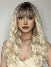 Perruque Synthétique Blond