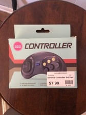 Sega Genesis Controller  (BRAND NEW) (NIB) 6 Button Control Pad Tomee