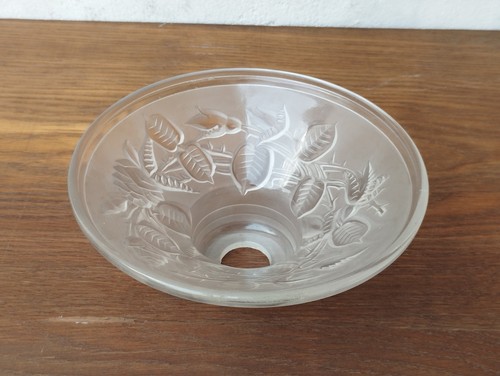Tulipe verre moulé - verre,