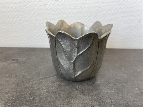 Ancien pot cache etain - cache,