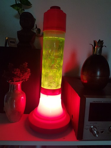 Lampe ambiance paillettes - d,