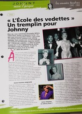 Fiche JOHNNY HALLYDAY    ★ "L'ECOLE DES VEDETTES" UN TREMPLIN POUR JOHNNY ★