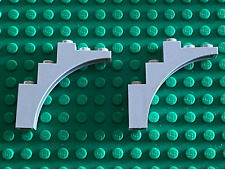 2 x LEGO Light Gray Arch
