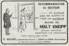Publicité Papier de 1916 -