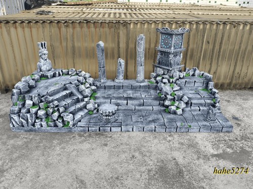 Ancient sanctuary ruin diorama - sanctuary,