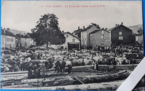 Cpa val d ajol - val-d'ajol, foire